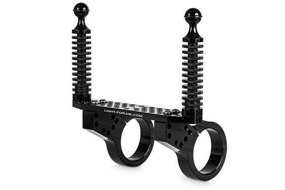 Camera base with clamps for Redstar Accu